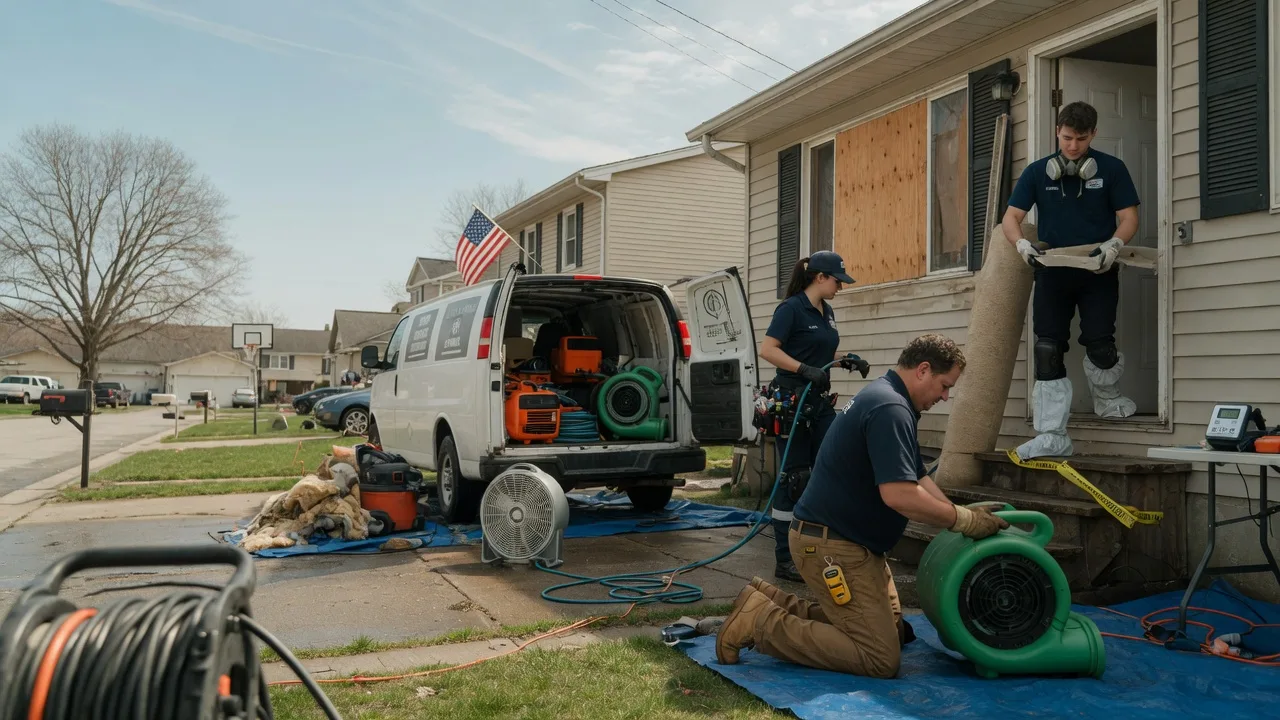 Water Damage Restoration in North Lima, OH near me